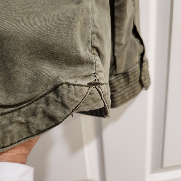 Lucky Brand Army Green Utility Jacket Euc - Picture 10 of 12